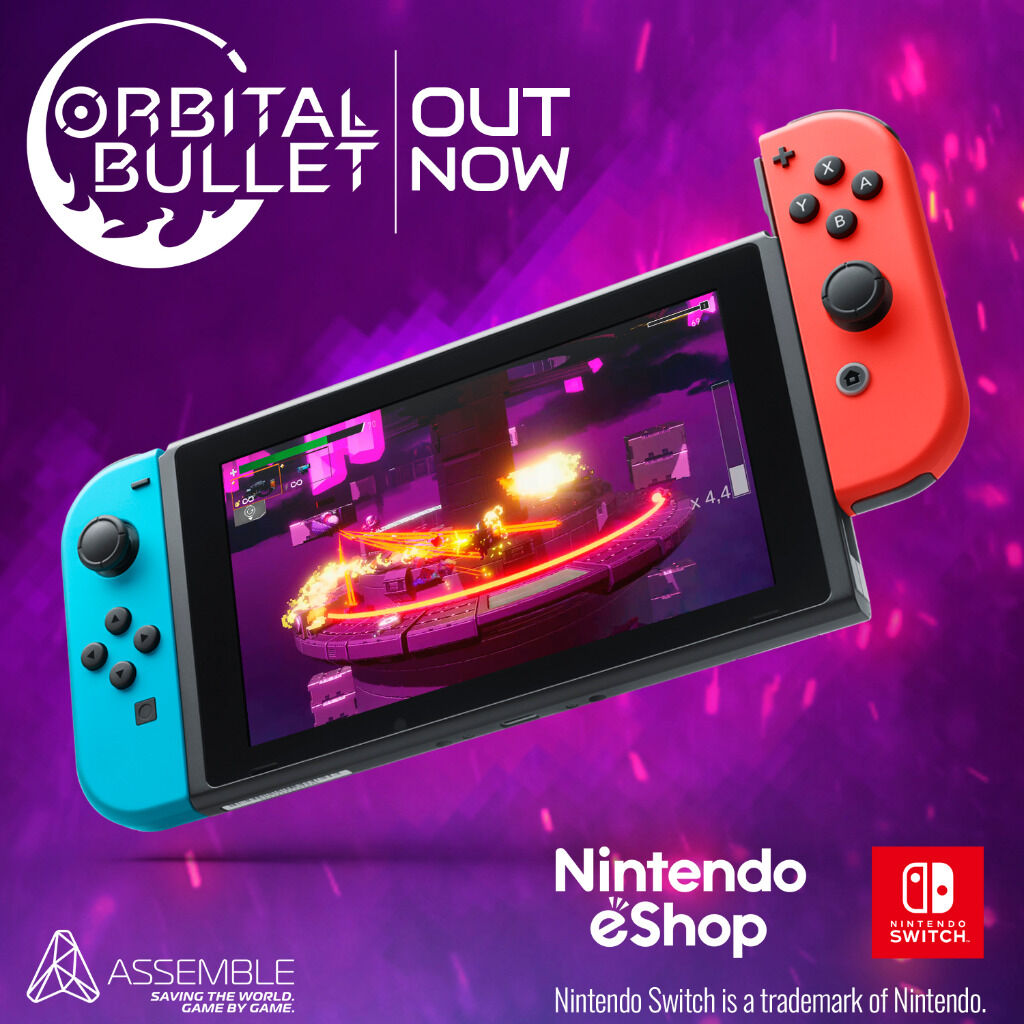 Orbital Bullet Now Available on Nintendo Switch globally!