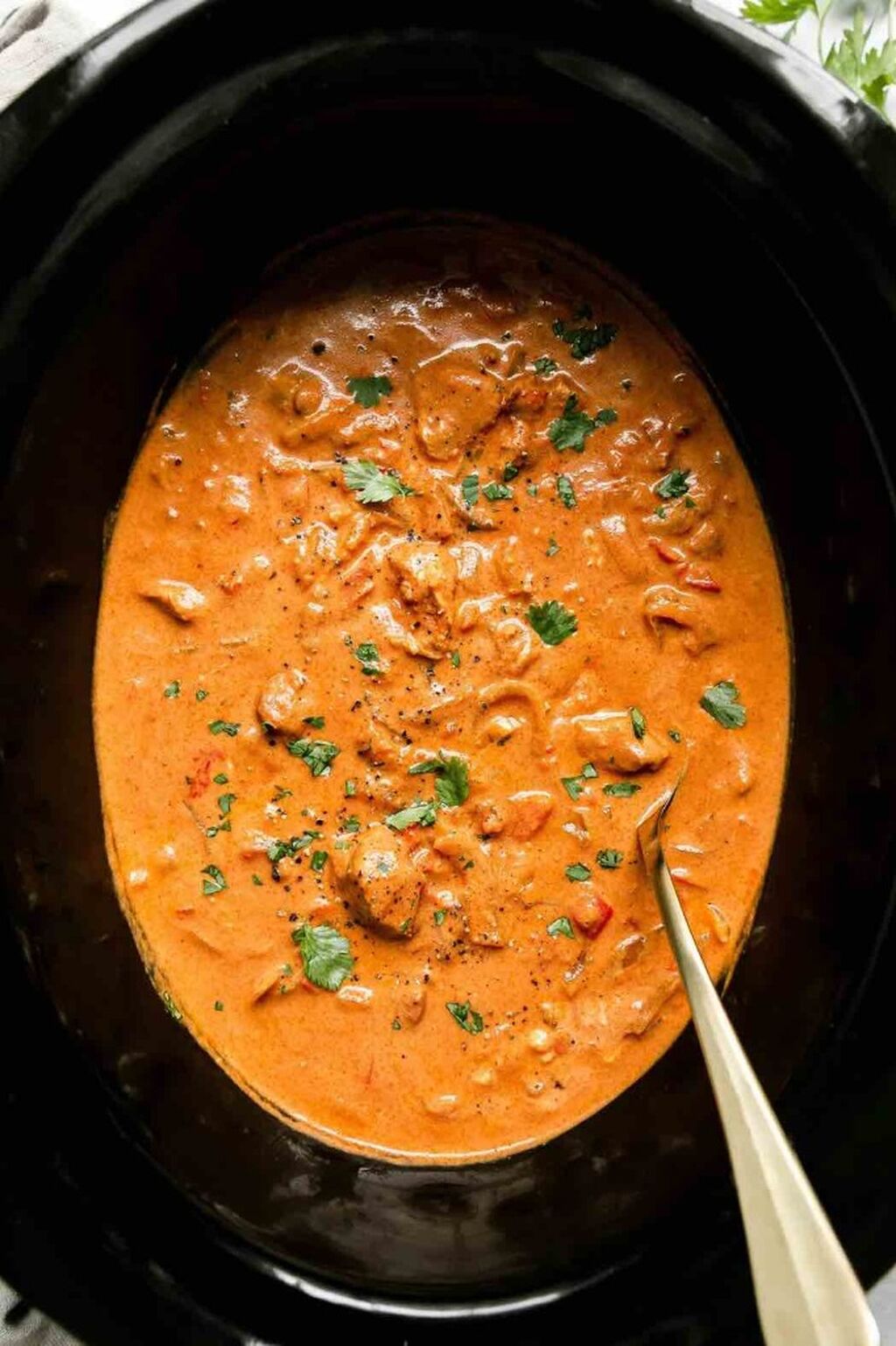 Creamy Crockpot Butter Chicken