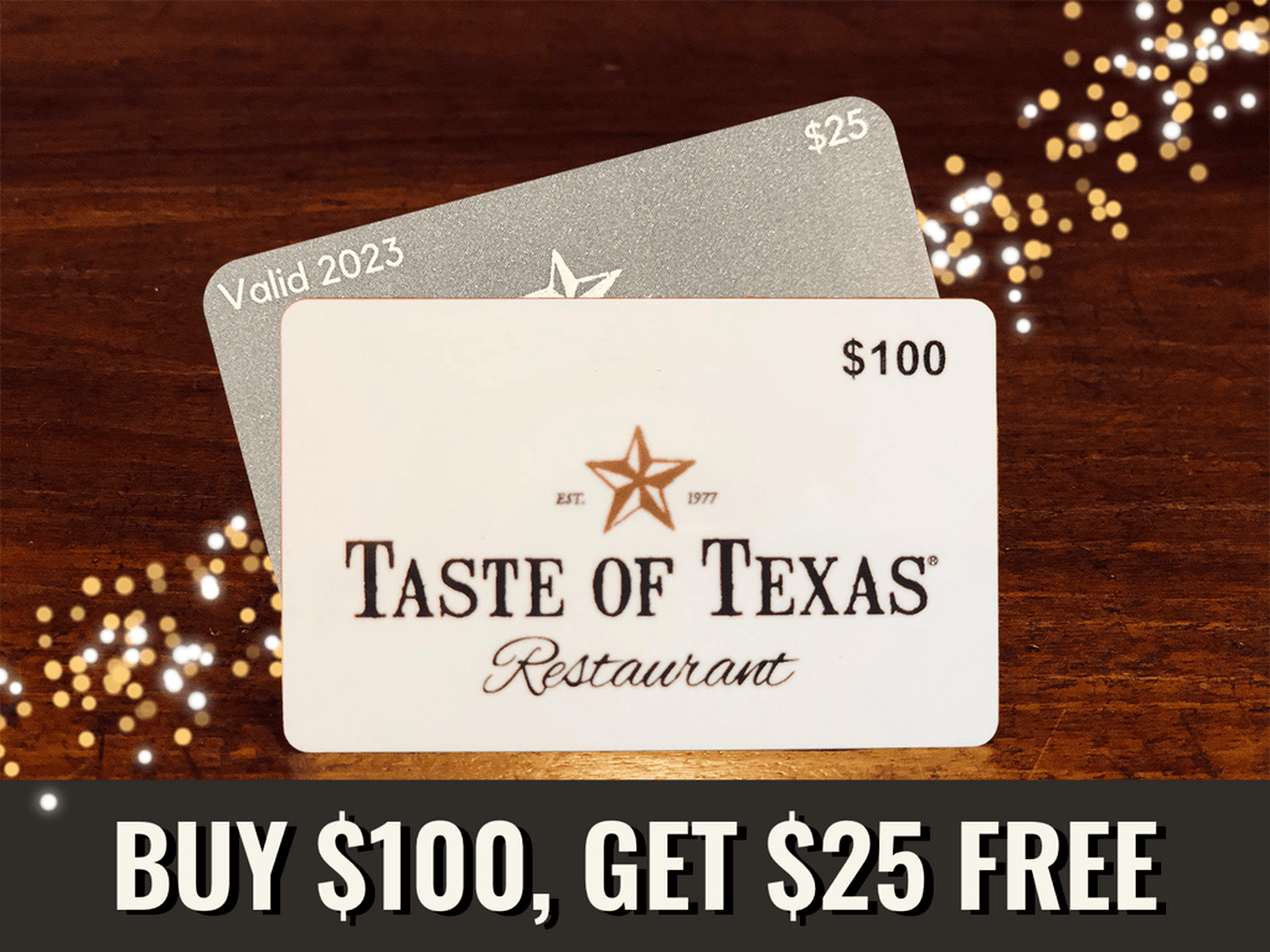 Christmas Gift Card Special