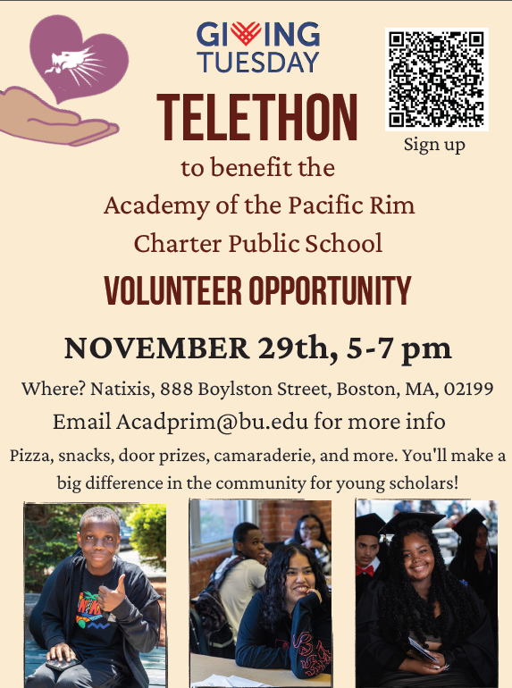 Giving Tuesday Telethon Volunteer Sign Up
