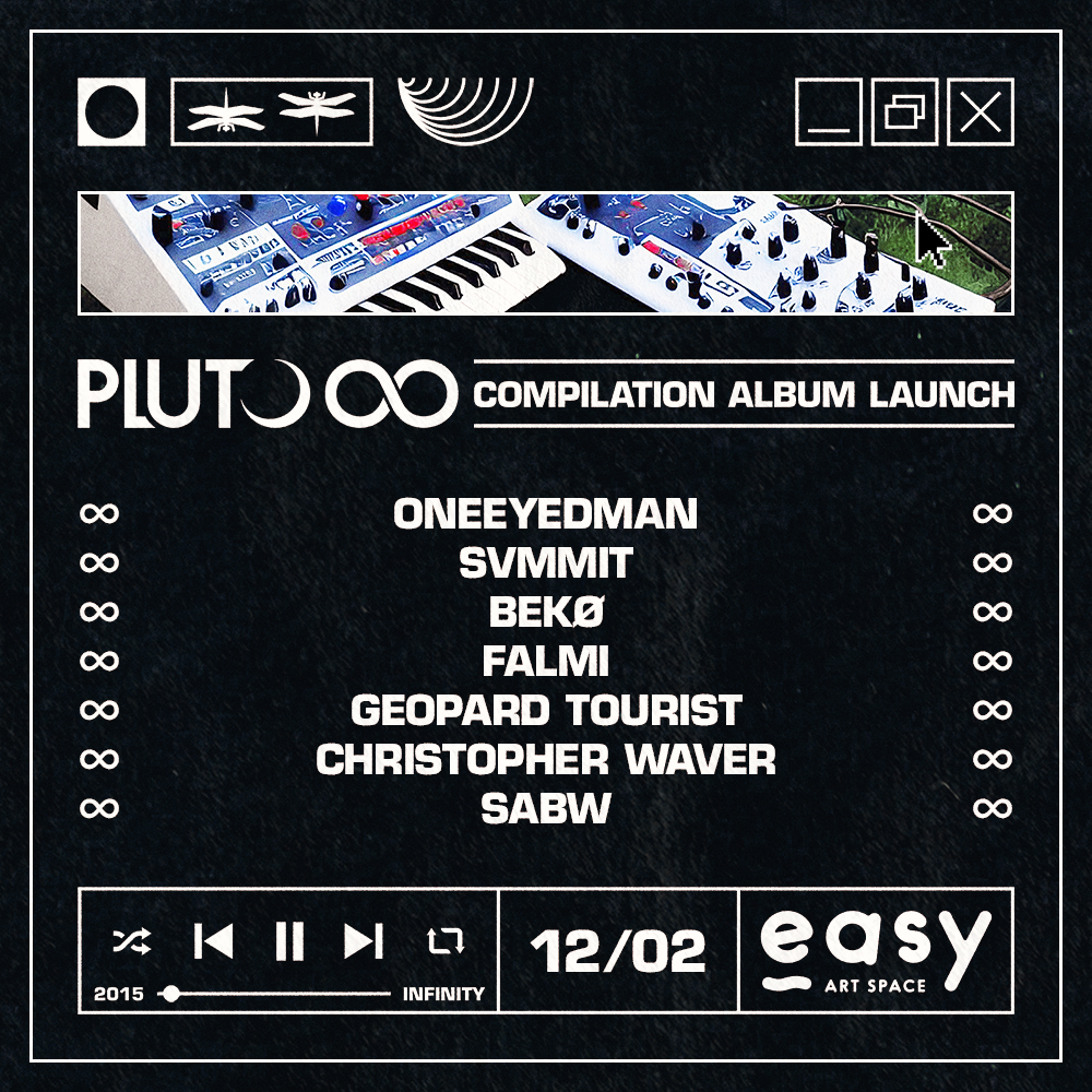 PLUTO &infin; Compilation Album Launch &times; EASY Art Space