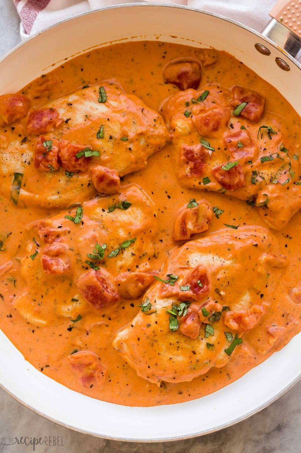 Tomato Basil Chicken