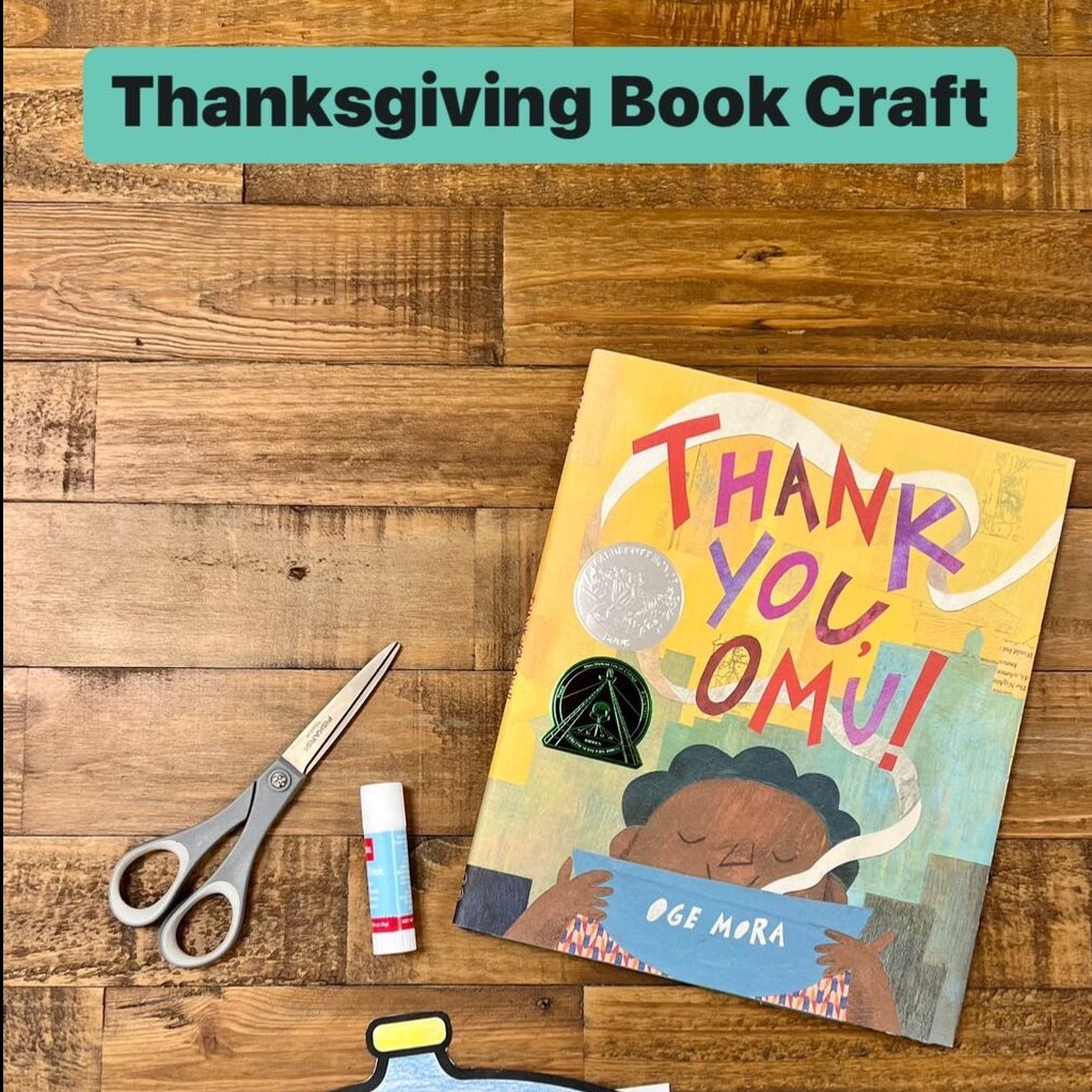 "Thank You, Omu!" Thanksgiving Book Craft