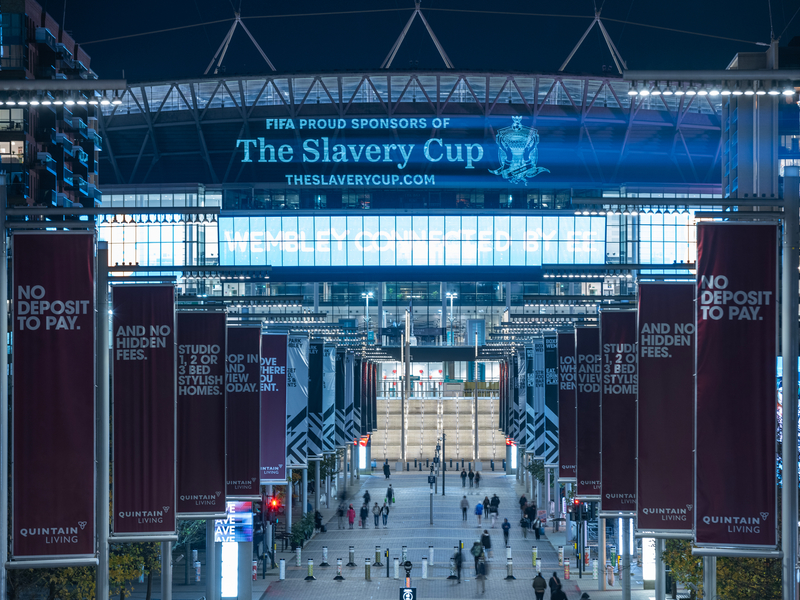 Mojo Supermarket campaign targets FIFA over Qatar's treatment of migrant workers 