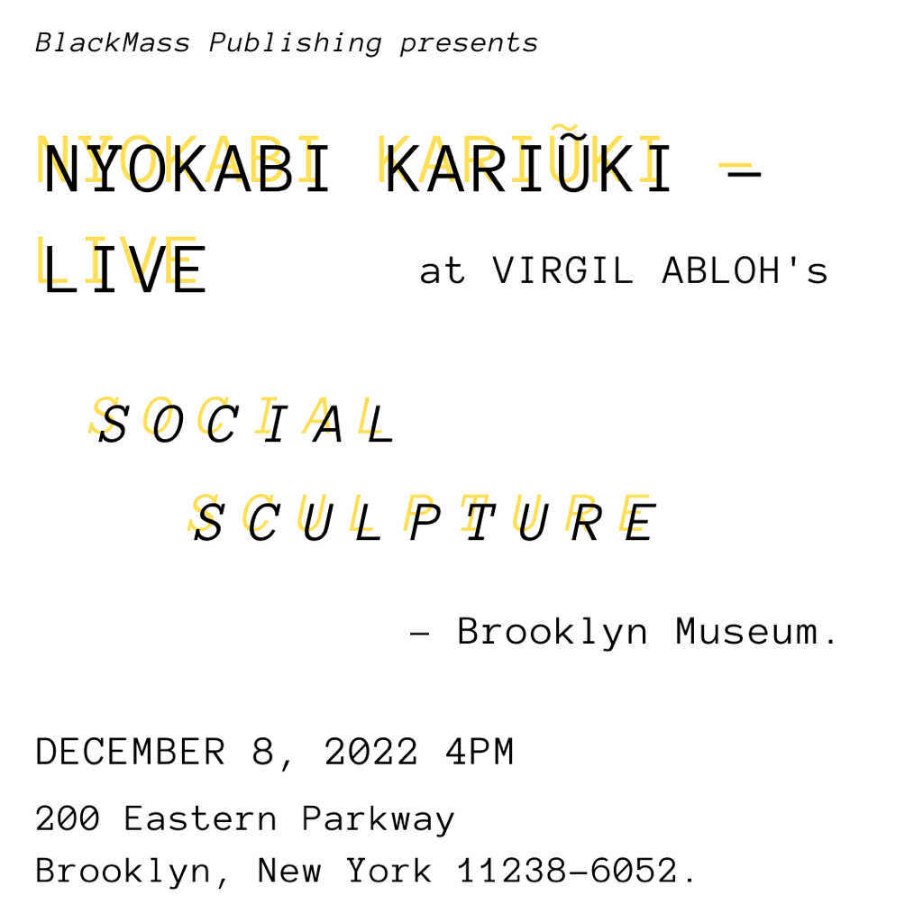 Nyokabi Kariũki at Brooklyn Museum