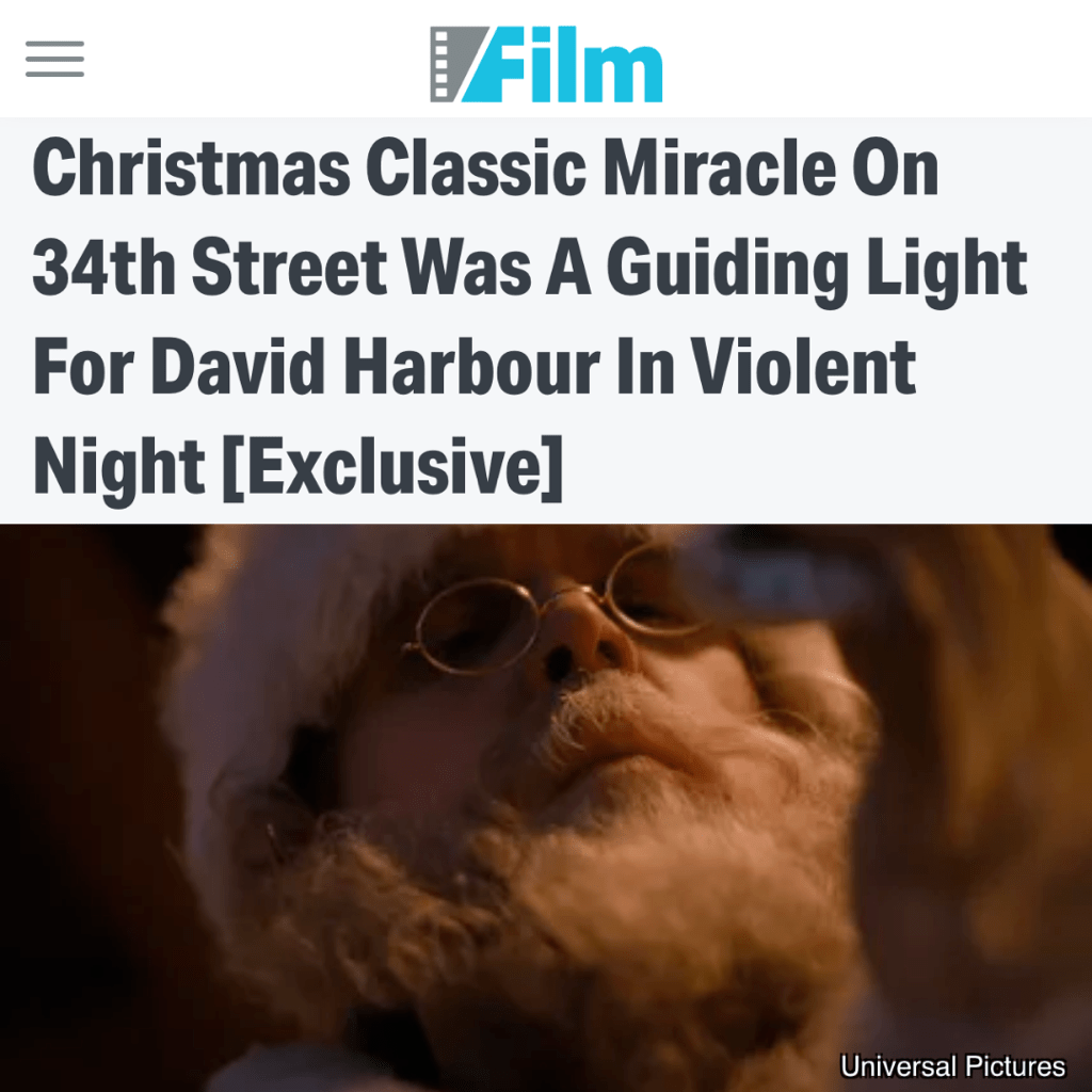 Violent Night Press Break | Slash Film
