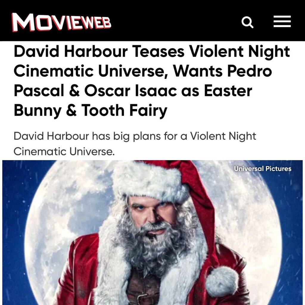 Violent Night Press Break | Movieweb