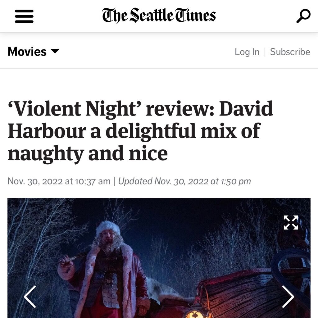 Violent Night Film Review | The Seattle Times