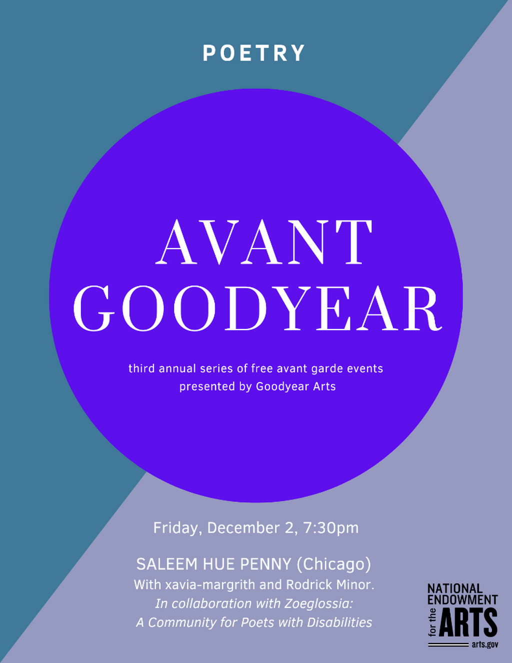 Avant Goodyear (7PM ET 12/02/2022): Saleem Hue Penny with xavia-margrith miles + Roderick Minor