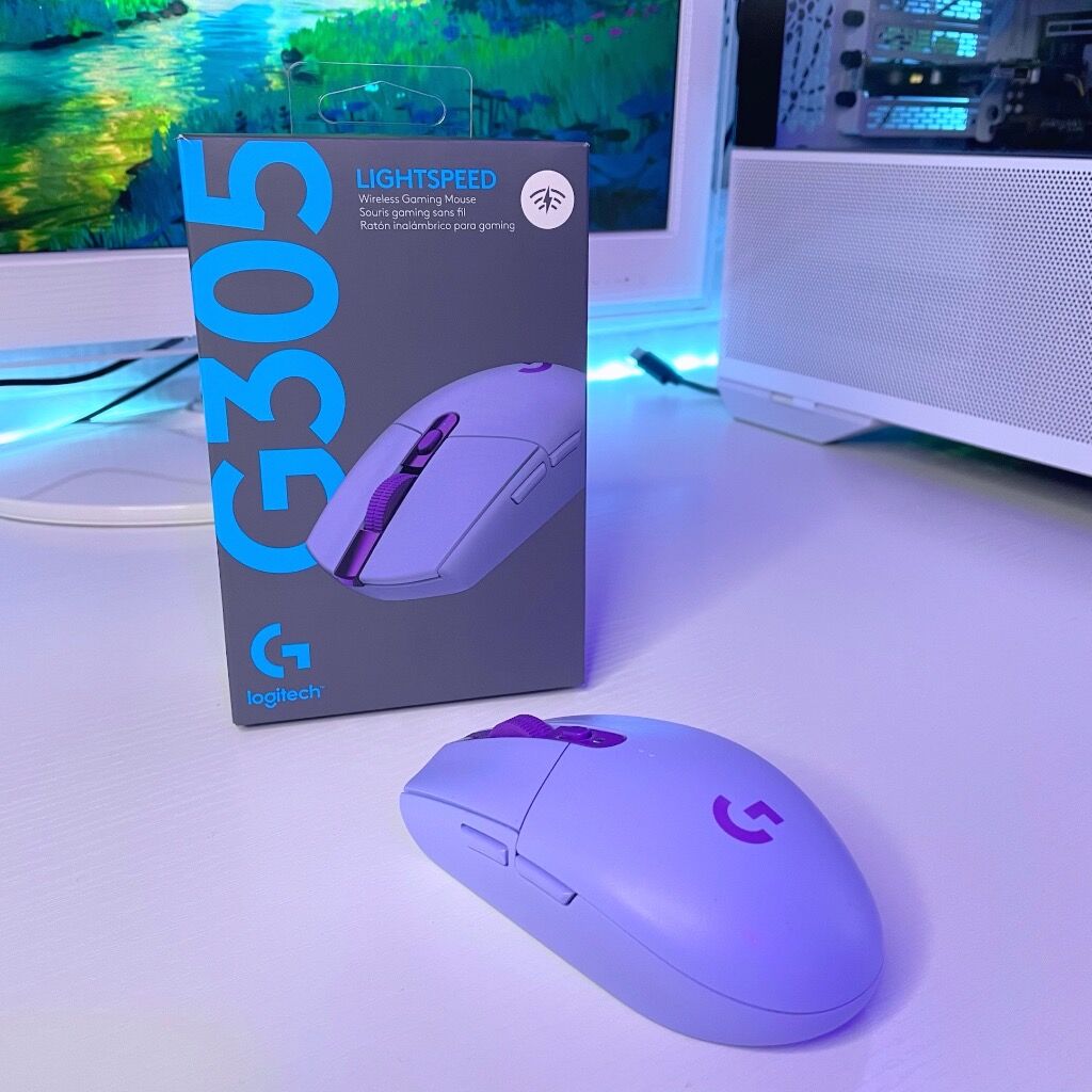 LogitechG G305 Lilac Mouse