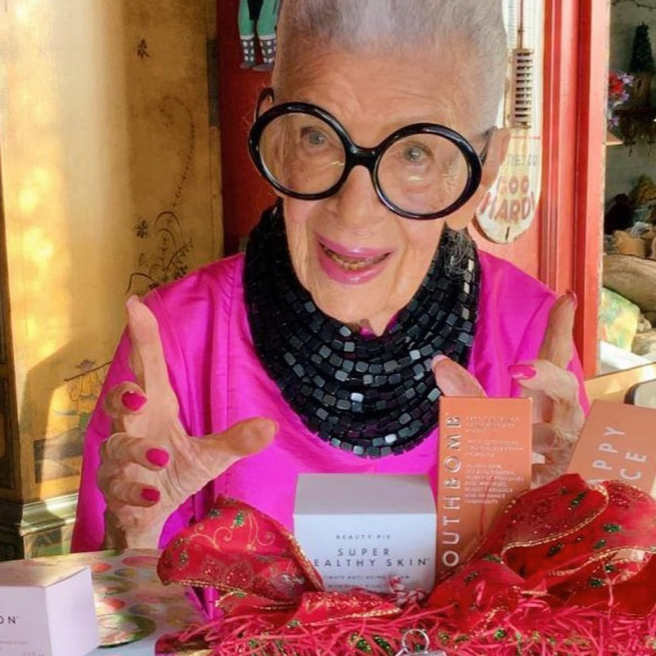 BEAUTY PIE X IRIS APFEL - SHOP NOW