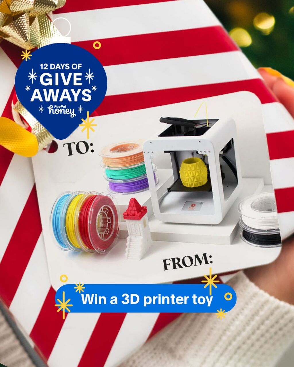 HONEY SWEEPSTAKES/GIVEAWAY OFFICIAL RULES: HFT 3D PRINTER TOY