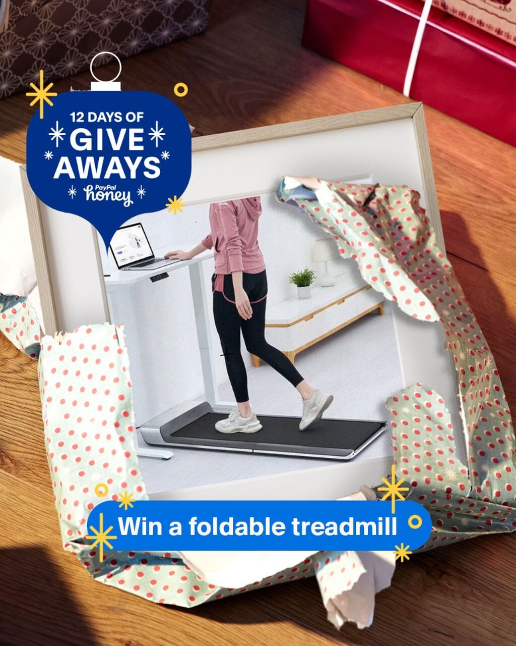 HONEY SWEEPSTAKES/GIVEAWAY OFFICIAL RULES: HFT FOLDABLE TREADMILL 