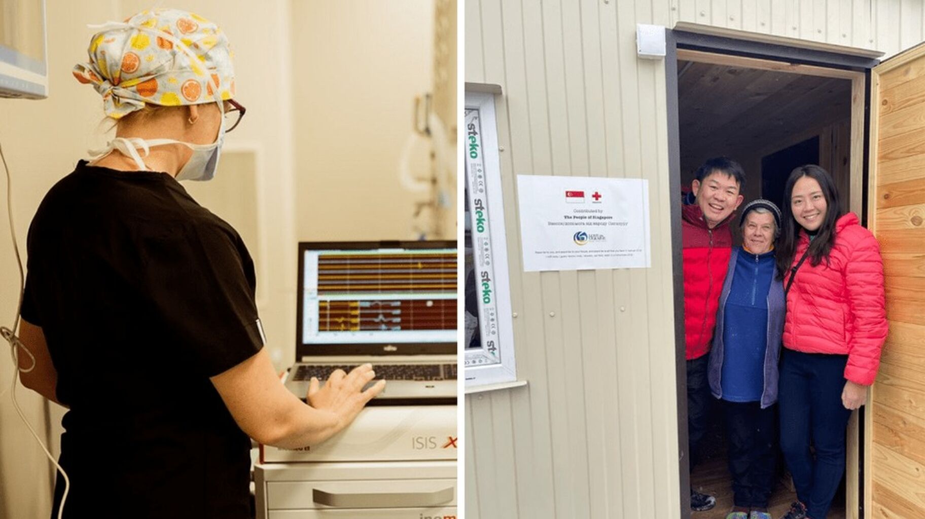 🤝 Singapore Red Cross supports communities facing a harsh winter in Ukraine