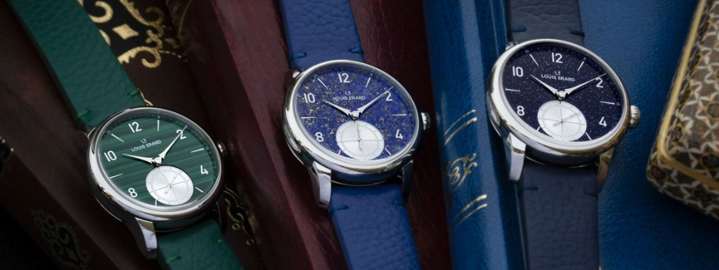 Louis Erard Introduces The Excellence Petite Seconde Stone Dials