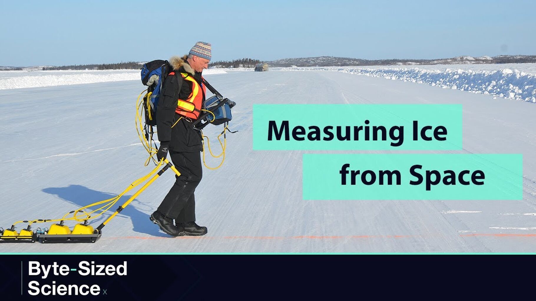 Measuring Lake Ice Thickness From Space (Byte-Sized Science)