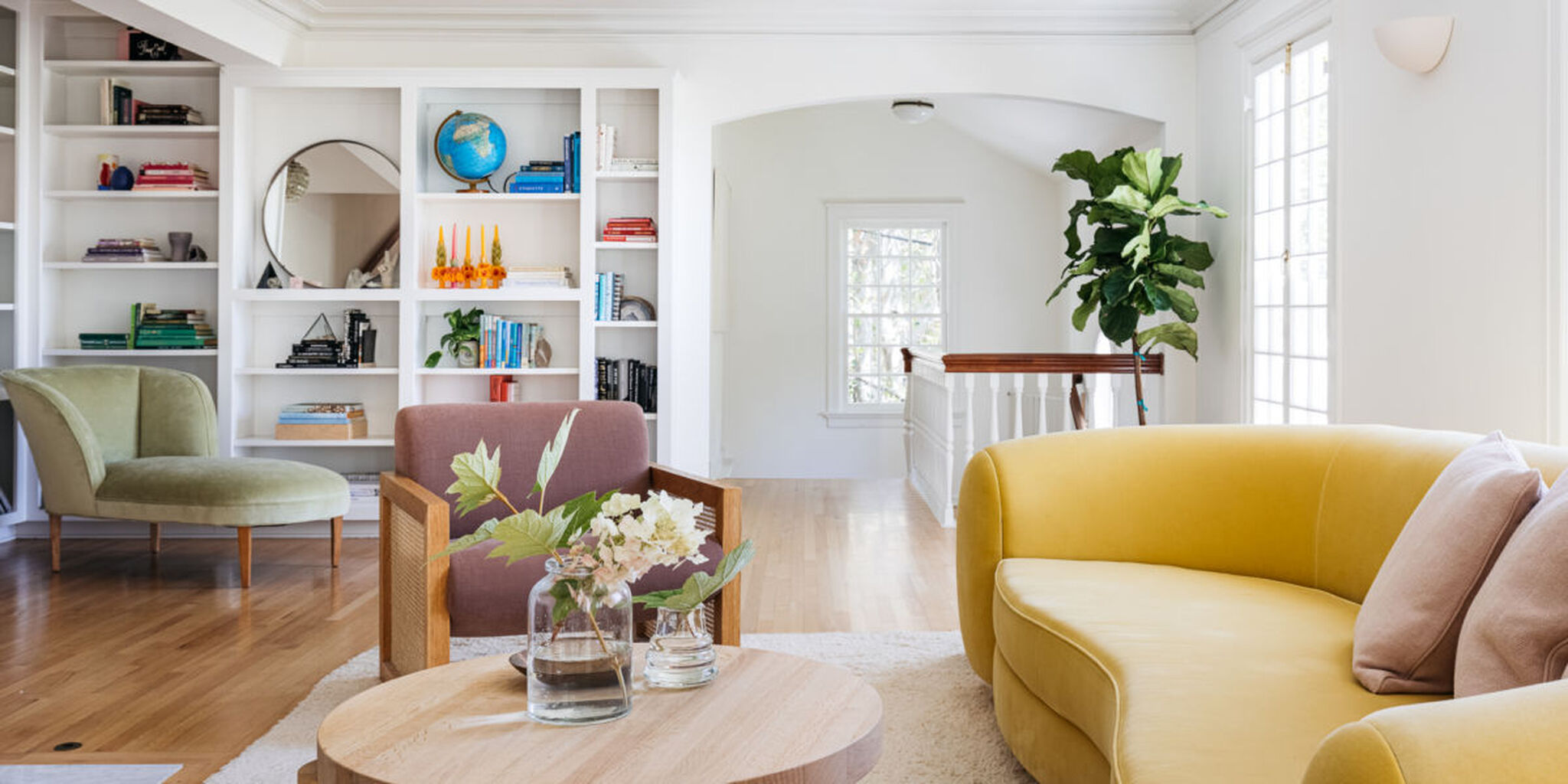 [ SUNSET MAGAZINE ] Sorbet Paint Colors Give This Old Colonial House a Modern, New Life 