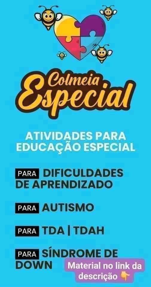 Colmeia Especial - Atividades para Educa&ccedil;&atilde;o Especial 