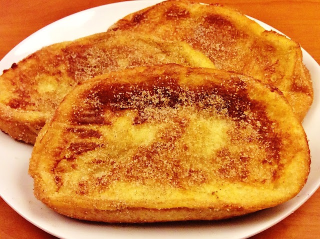 Rabanadas no Forno sem A&ccedil;&uacute;car