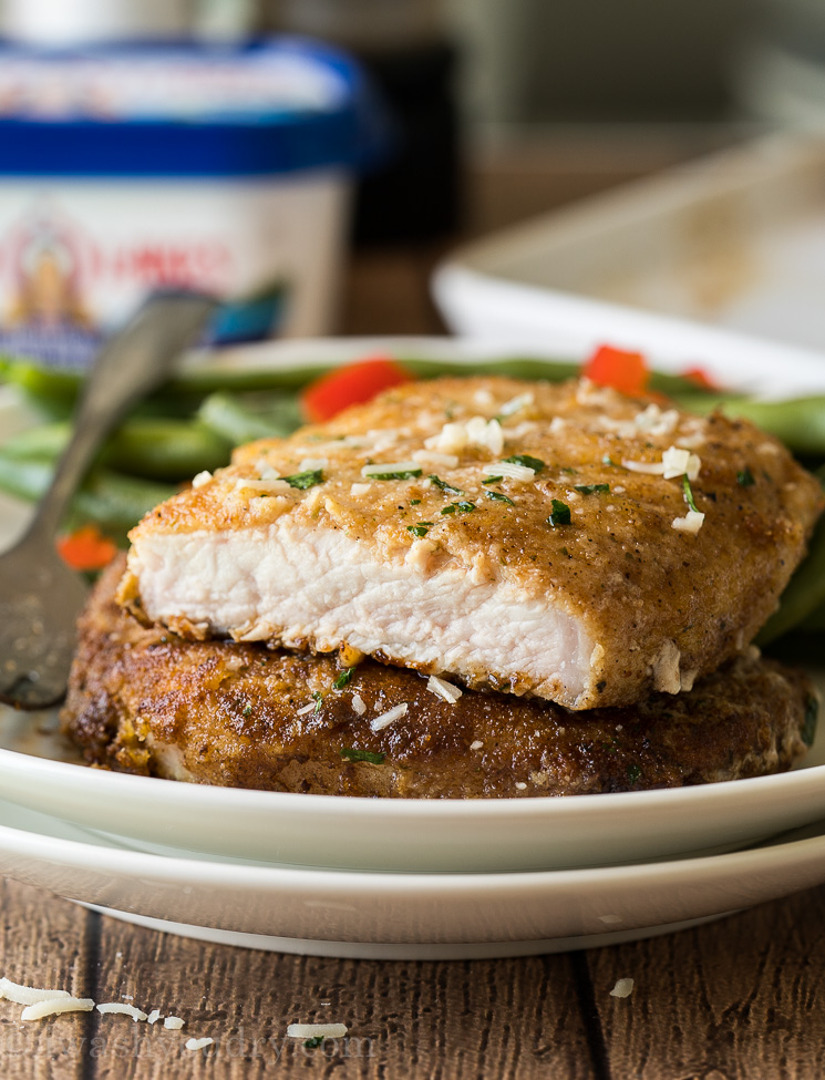Garlic Parmesan Pork Chop