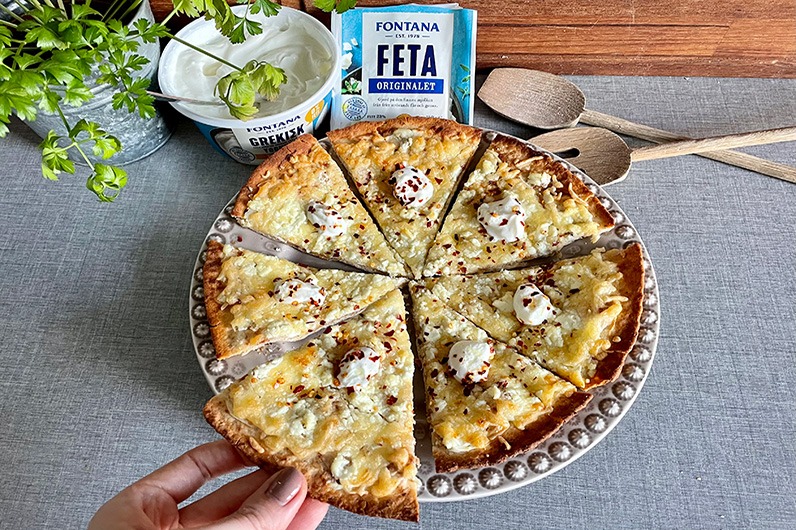 Pizzasnittar med chilli cheesesmak