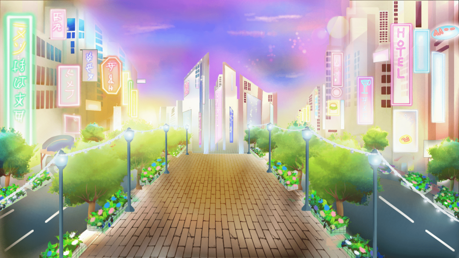 Early Morning Version of the City Park