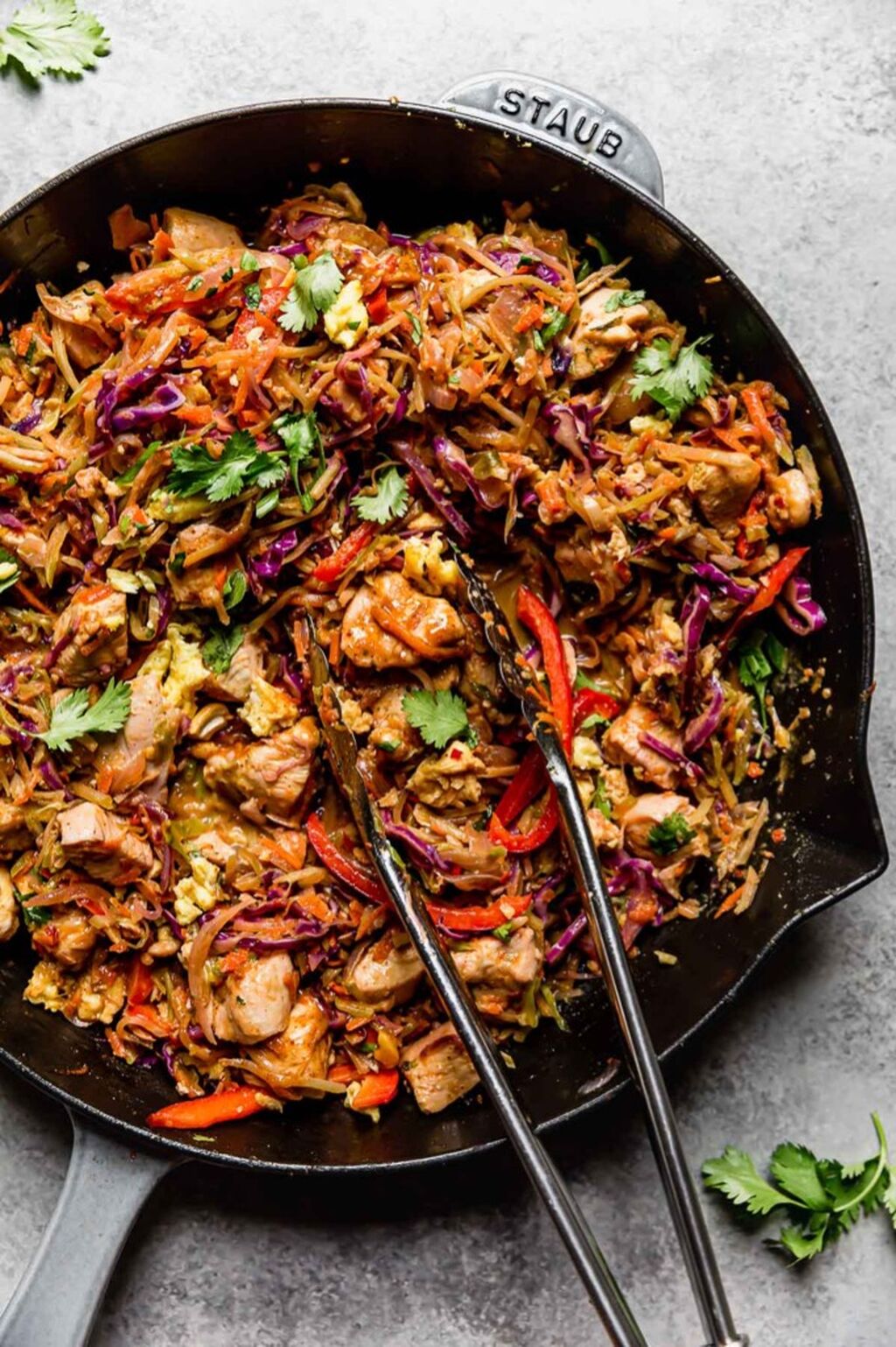 Veggie Chicken Pad Thai