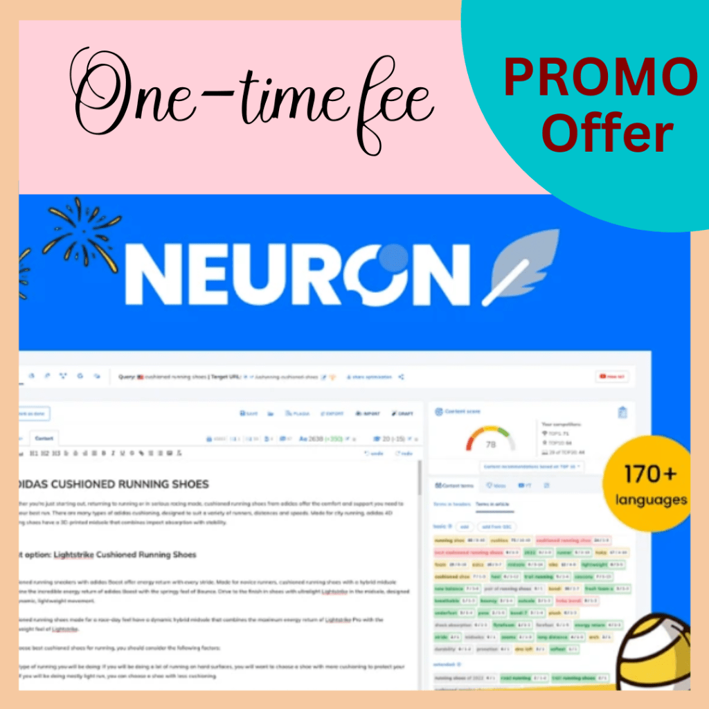 Get Neuron Writer  Write SEO-optimized contents