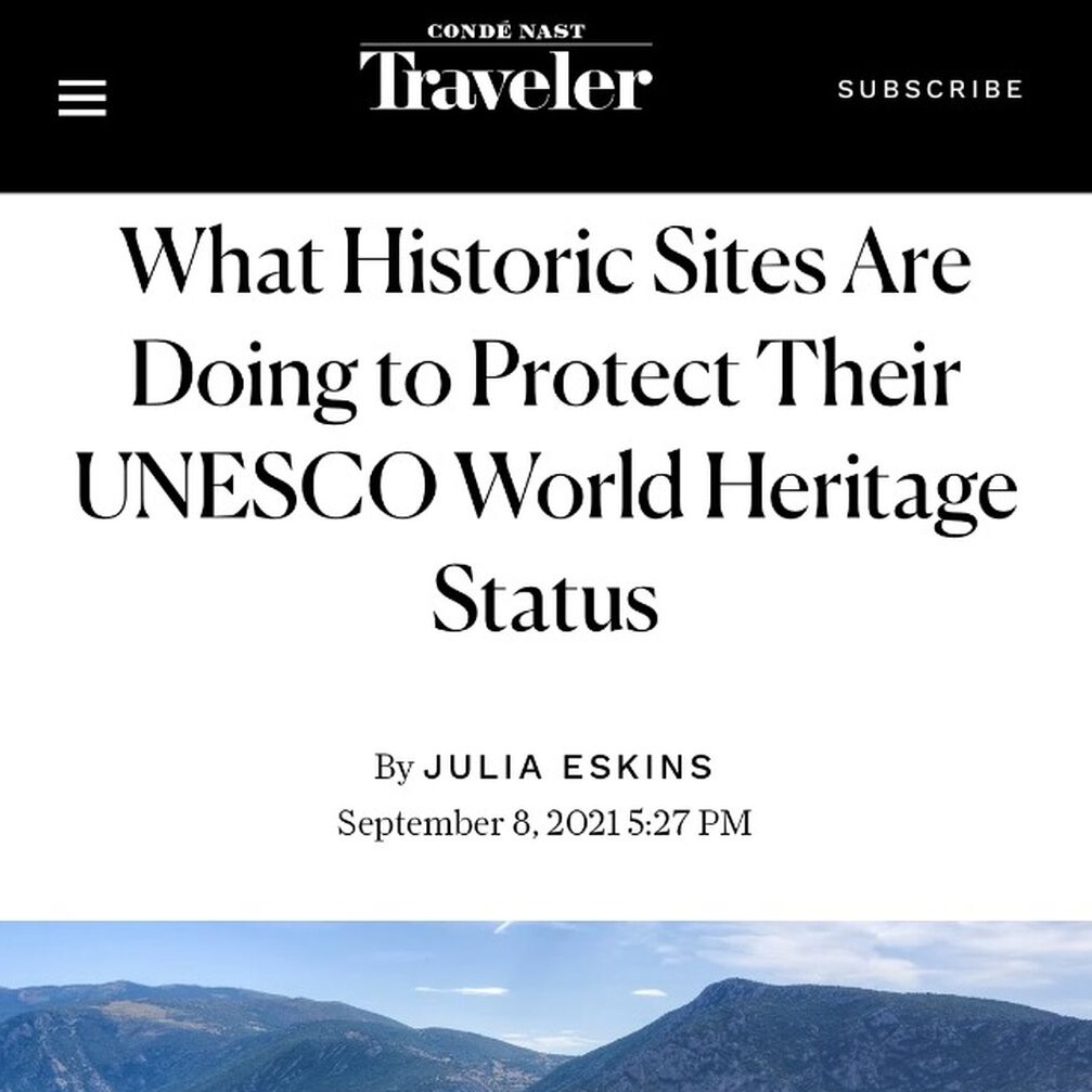 Cond&eacute; Nast Traveler - UNESCO Sites
