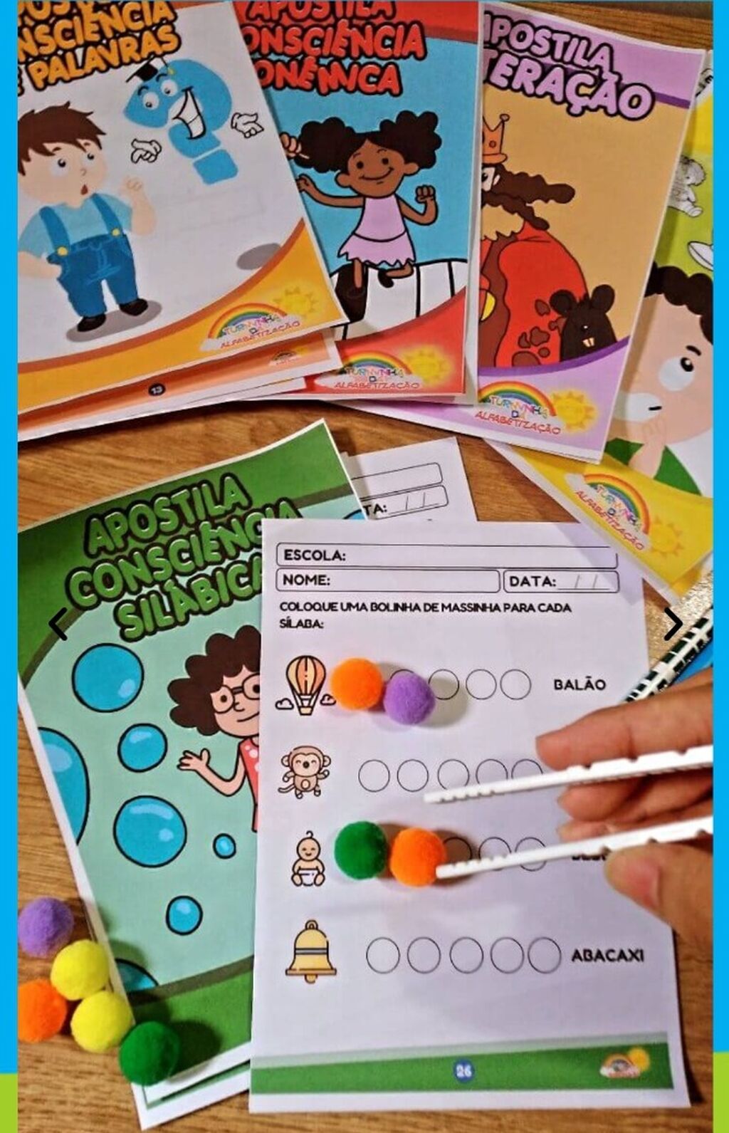 Turminha da Alfabetiza&ccedil;&atilde;o - Kits de atividades para alfabetiza&ccedil;&atilde;o l&uacute;dica e divertida