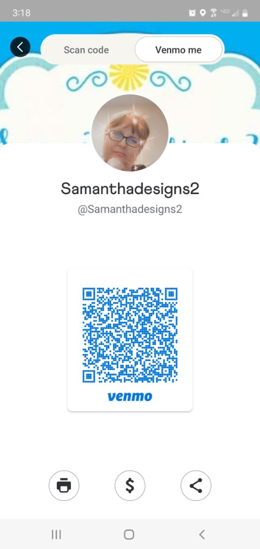 Venmo QR Code to Purchase My Cards