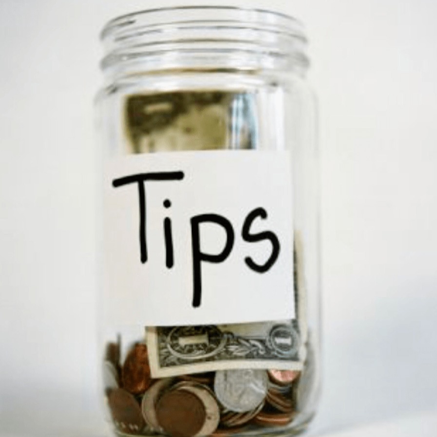 Tip jar