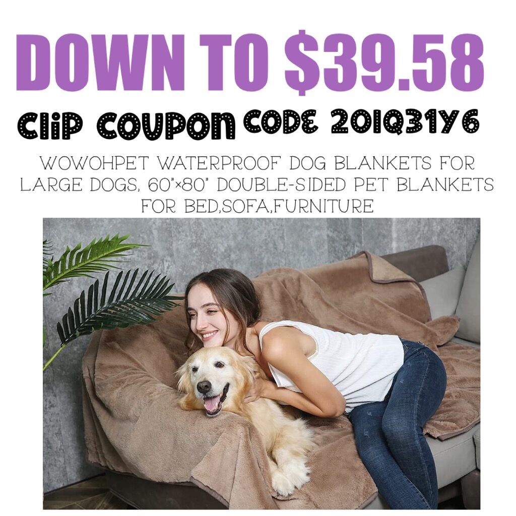 Dog waterproof Blanket use code 20IQ31Y6