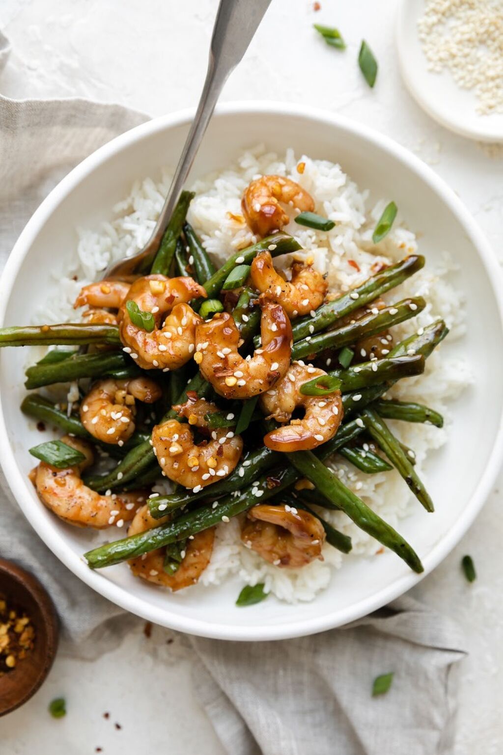 Sheet Pan Honey Garlic Shrimp