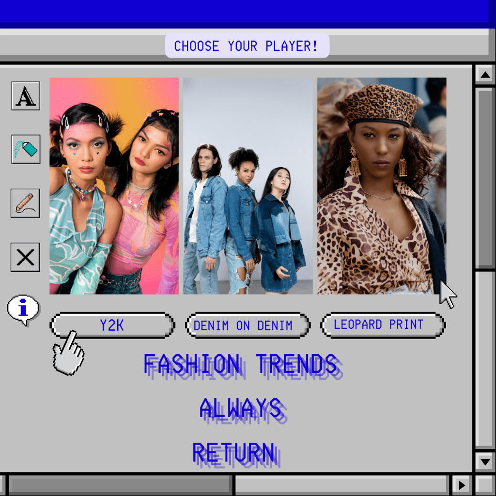 Denim On Denim, Mesh Tops And Tight Clothing: Fashion Trends Always Return