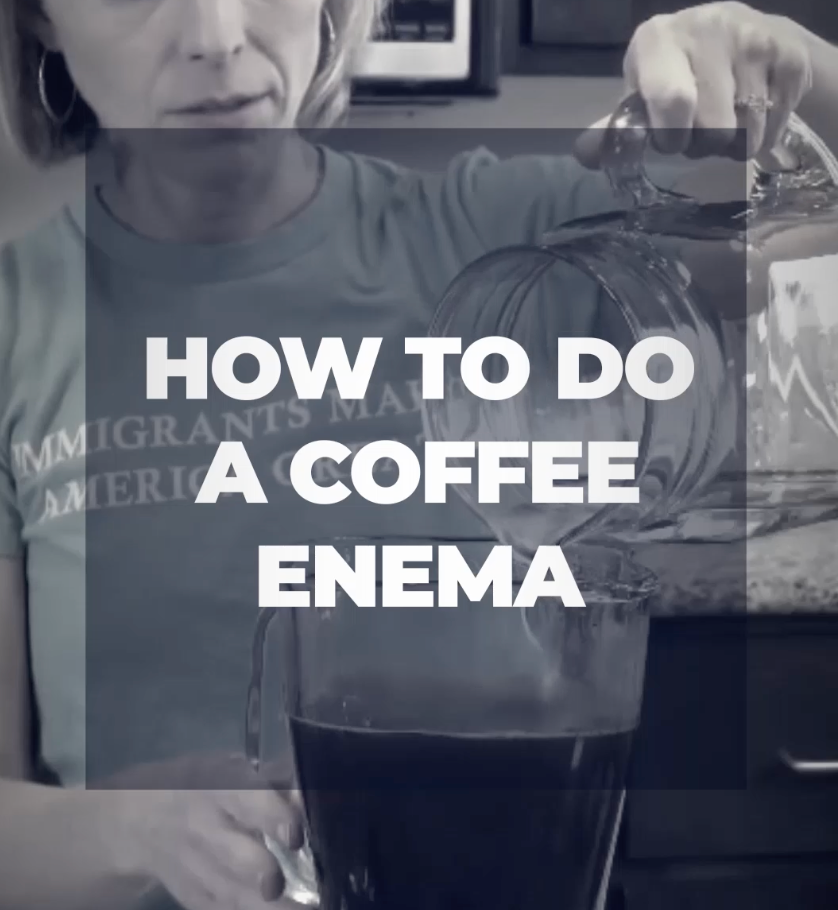HOW TO DO A COFFEE ENEMA