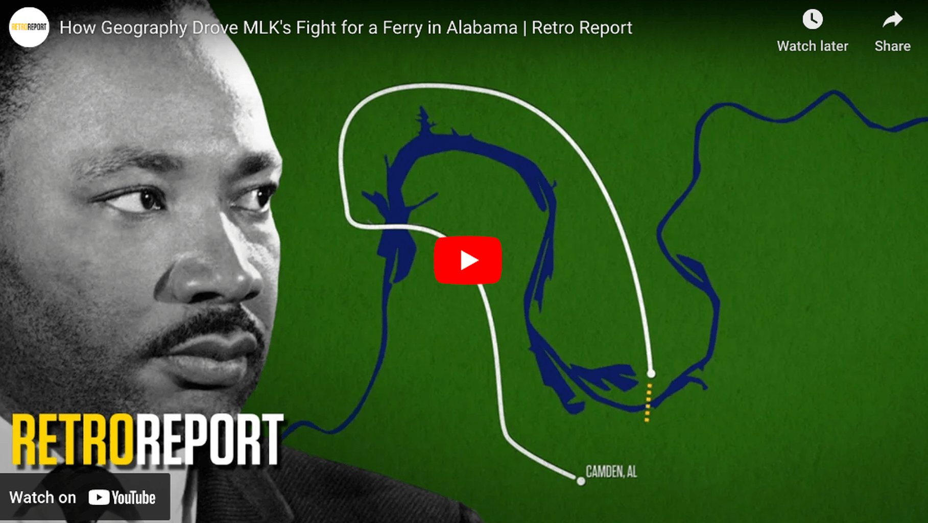Dr. Martin Luther King at Gee&rsquo;s Bend