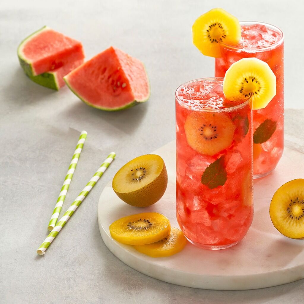 ZESPRITM SUNGOLDTM KIWI WATERMELON MOCKTAILS