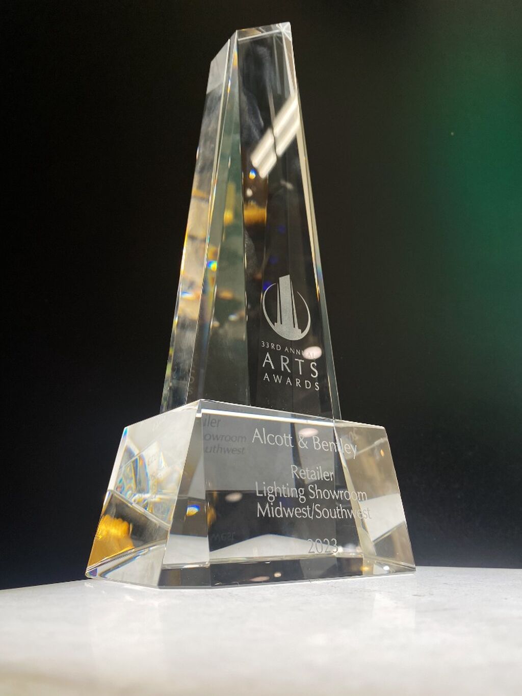 33rd annual ARTS Awards WINNER!