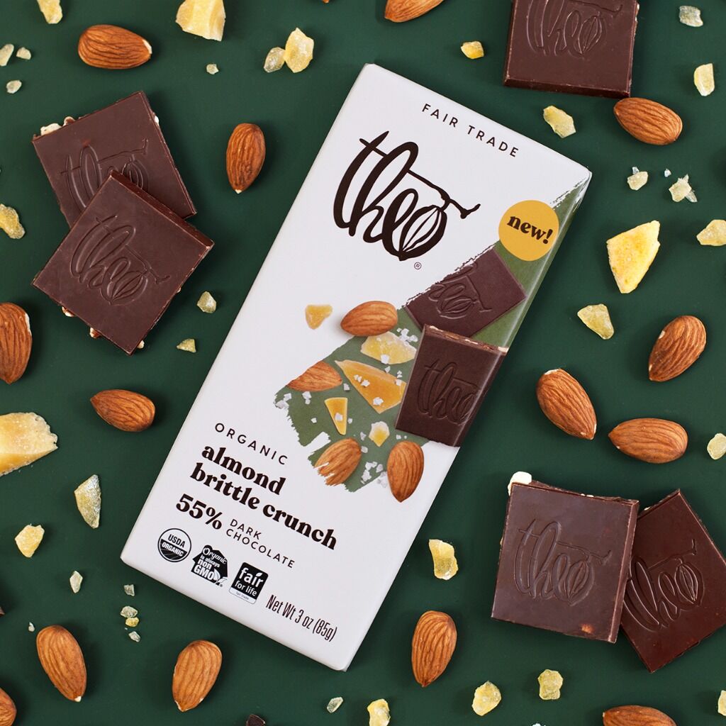 Almond Brittle Crunch 55% Dark Chocolate