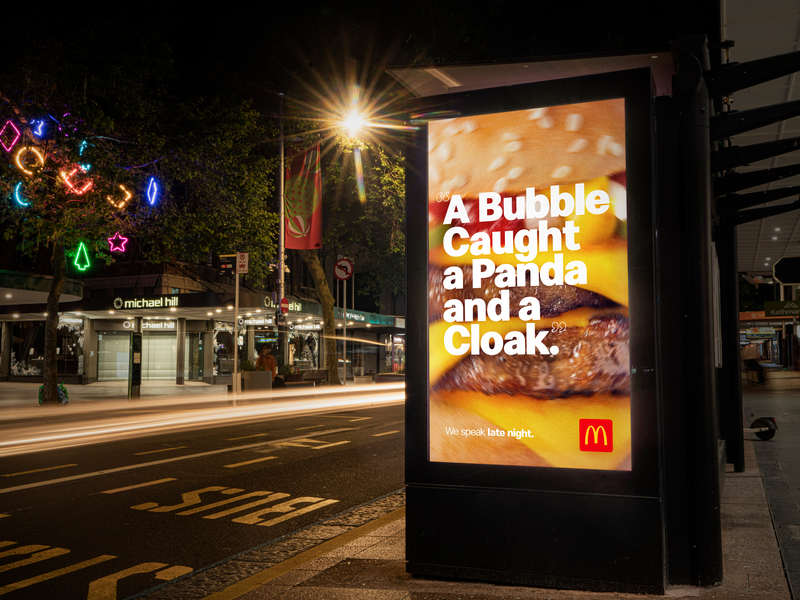 McDonald&rsquo;s new ads are as tipsy as its late-night customers