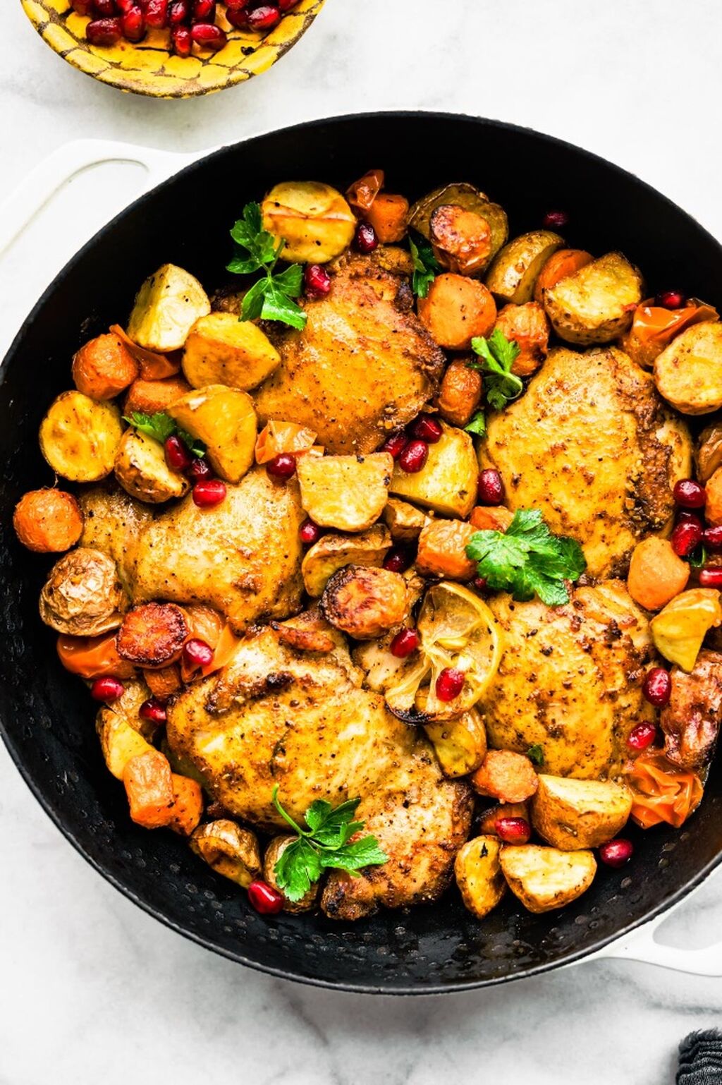 Persian spiced chicken & potatoes 