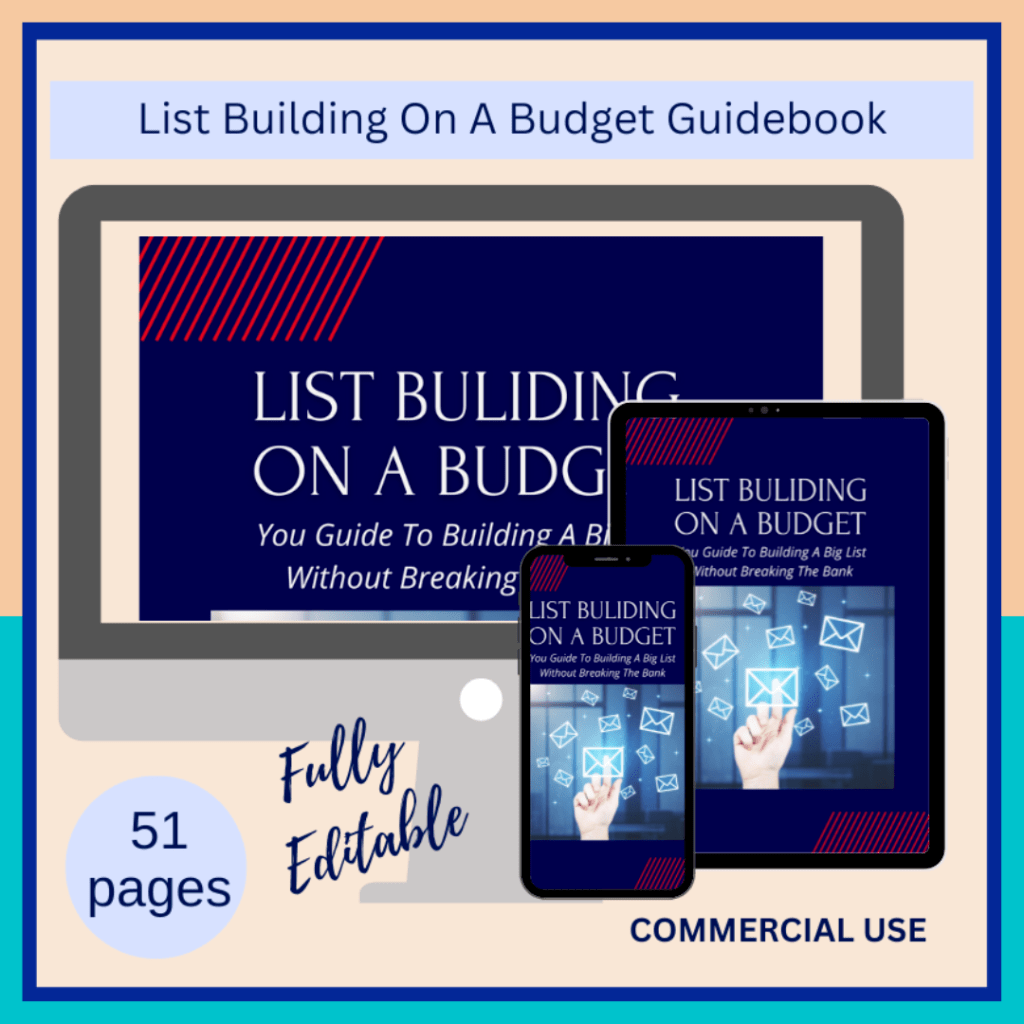 List Building Guidebook Template