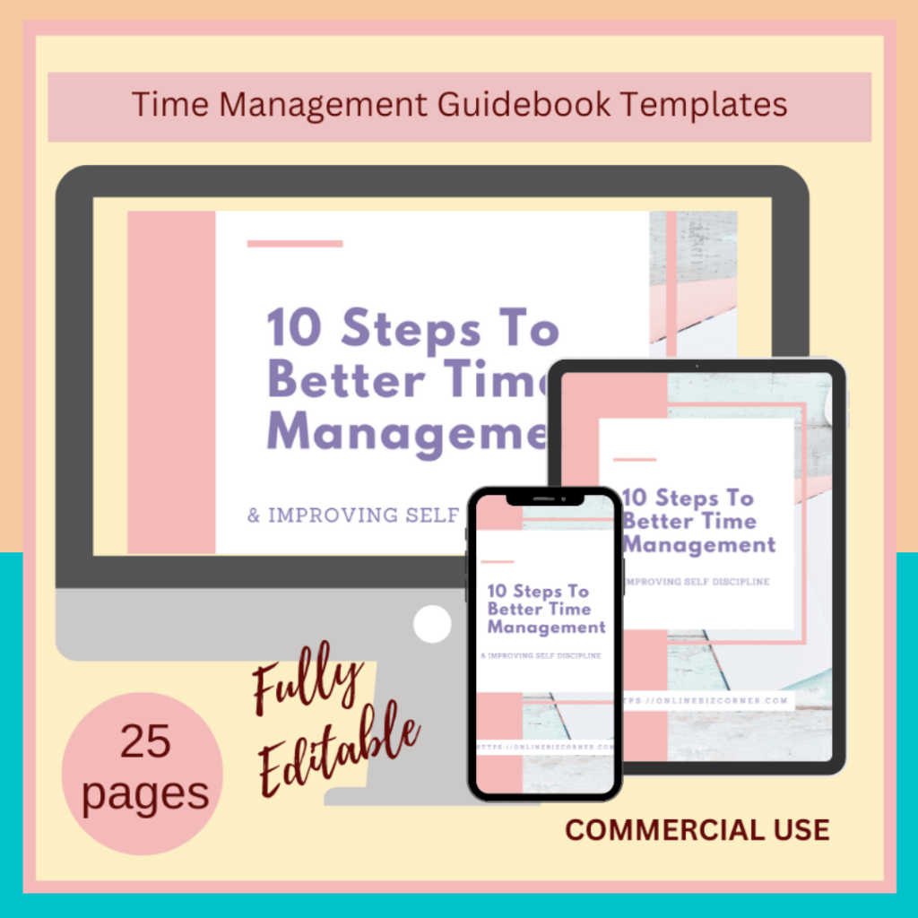 Time Management Guidebook Template