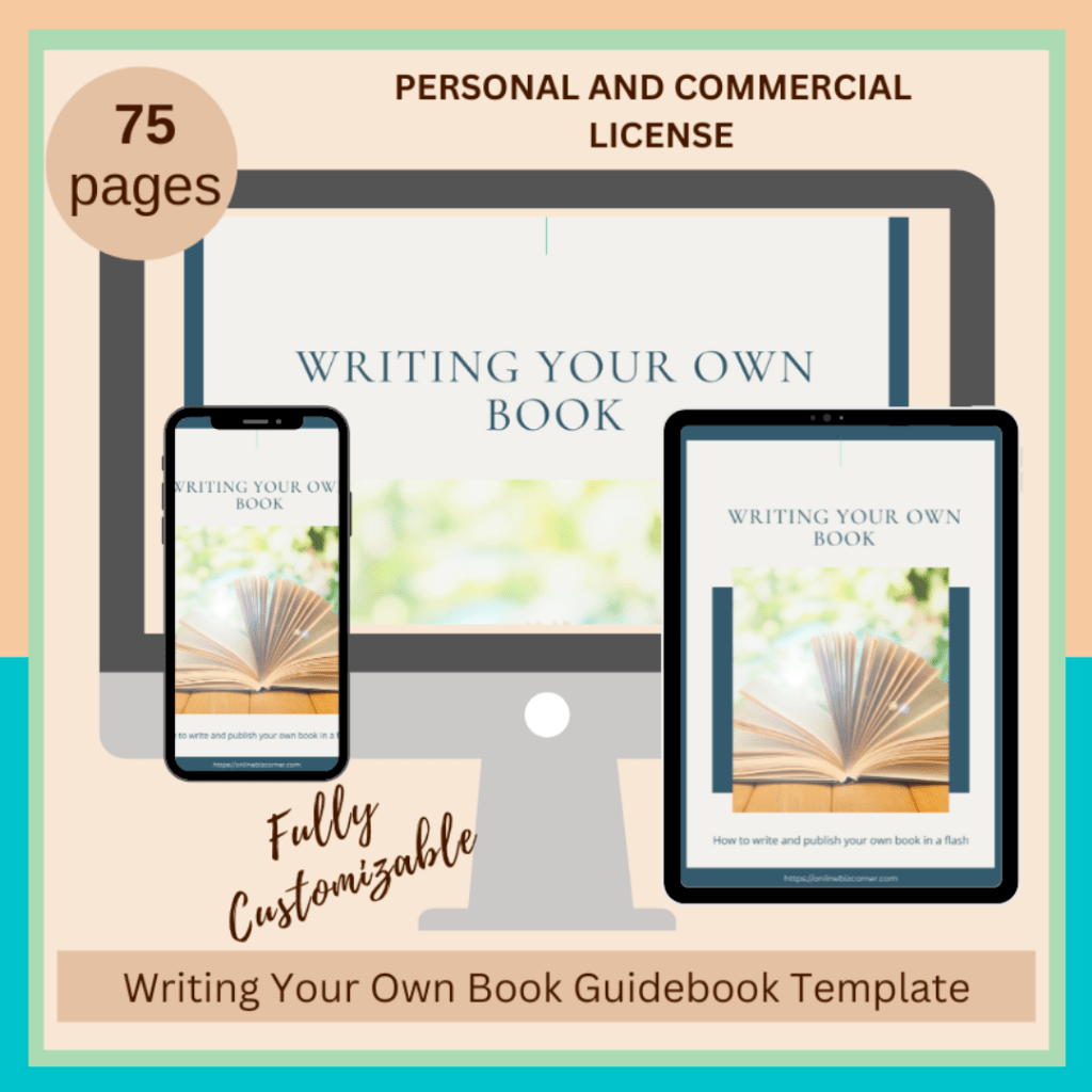 Writing Your Own Book Guidebook Template