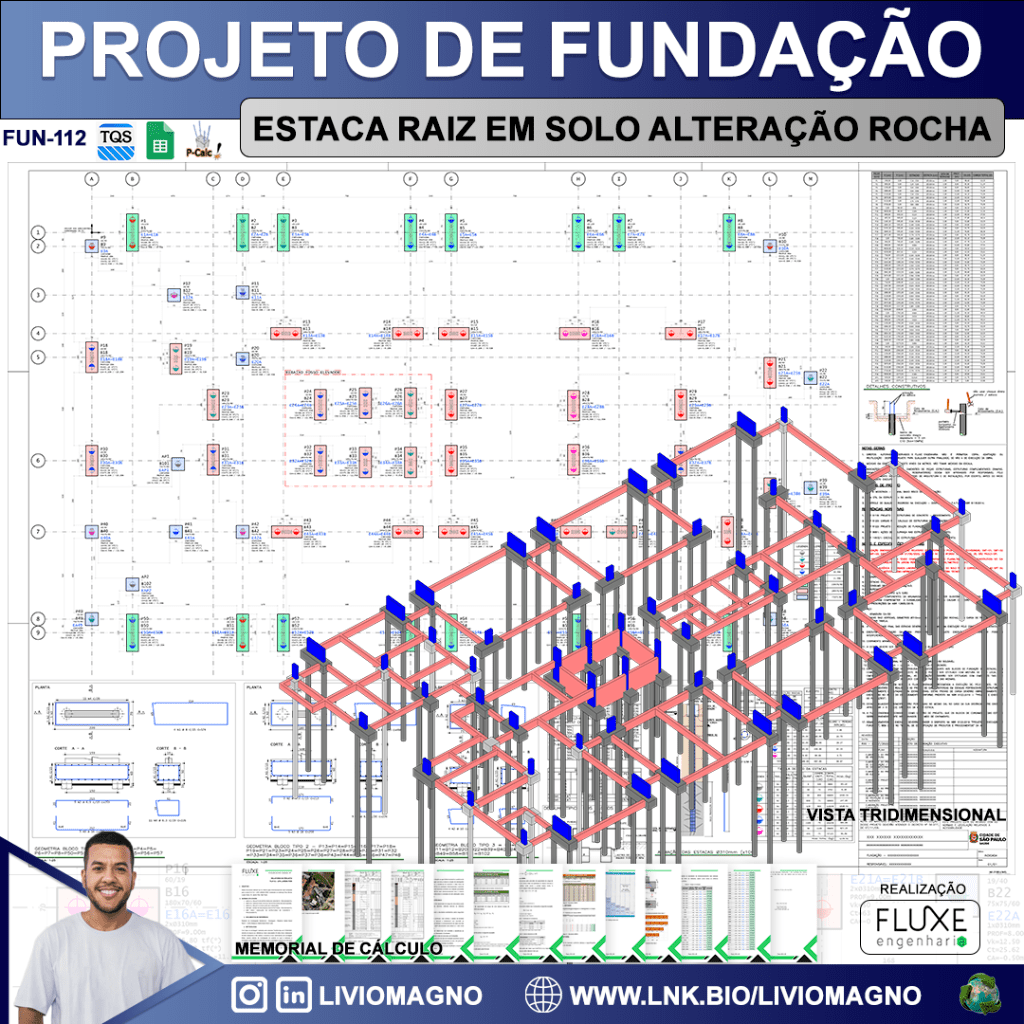 FUN 112- ESTACA RAIZ SOLO ALTERA&Ccedil;&Atilde;O ROCHA