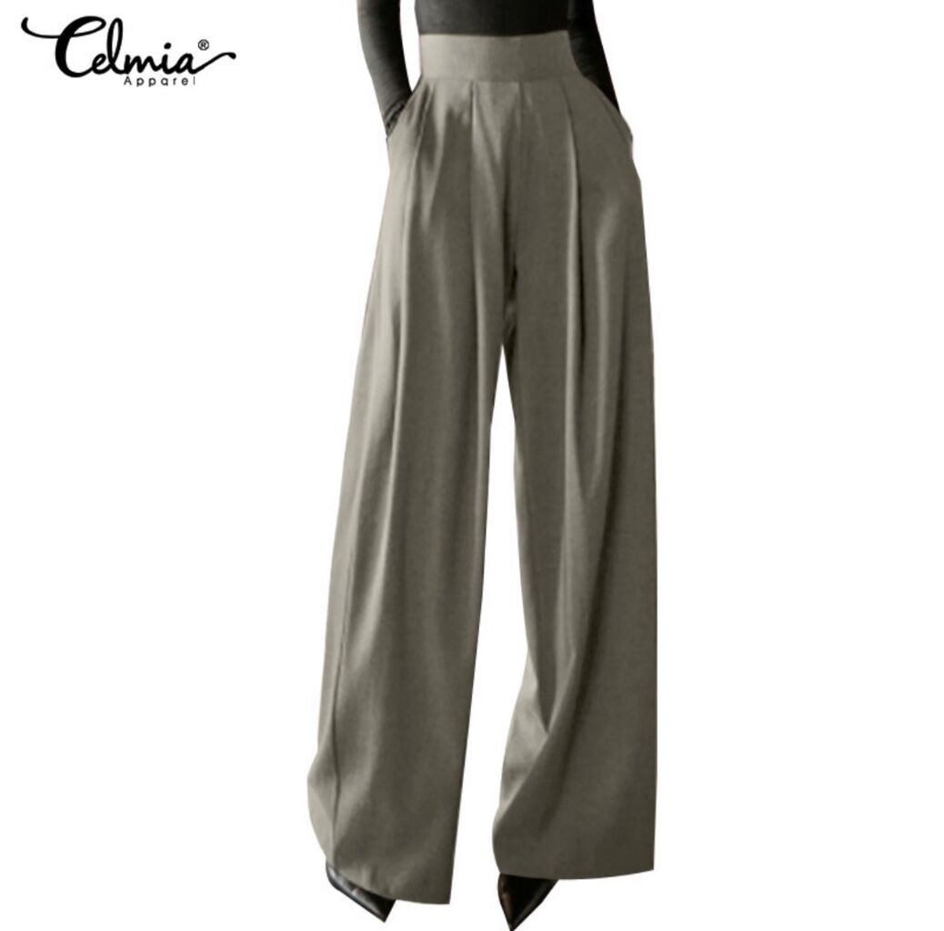 Celmia High Waist Trousers