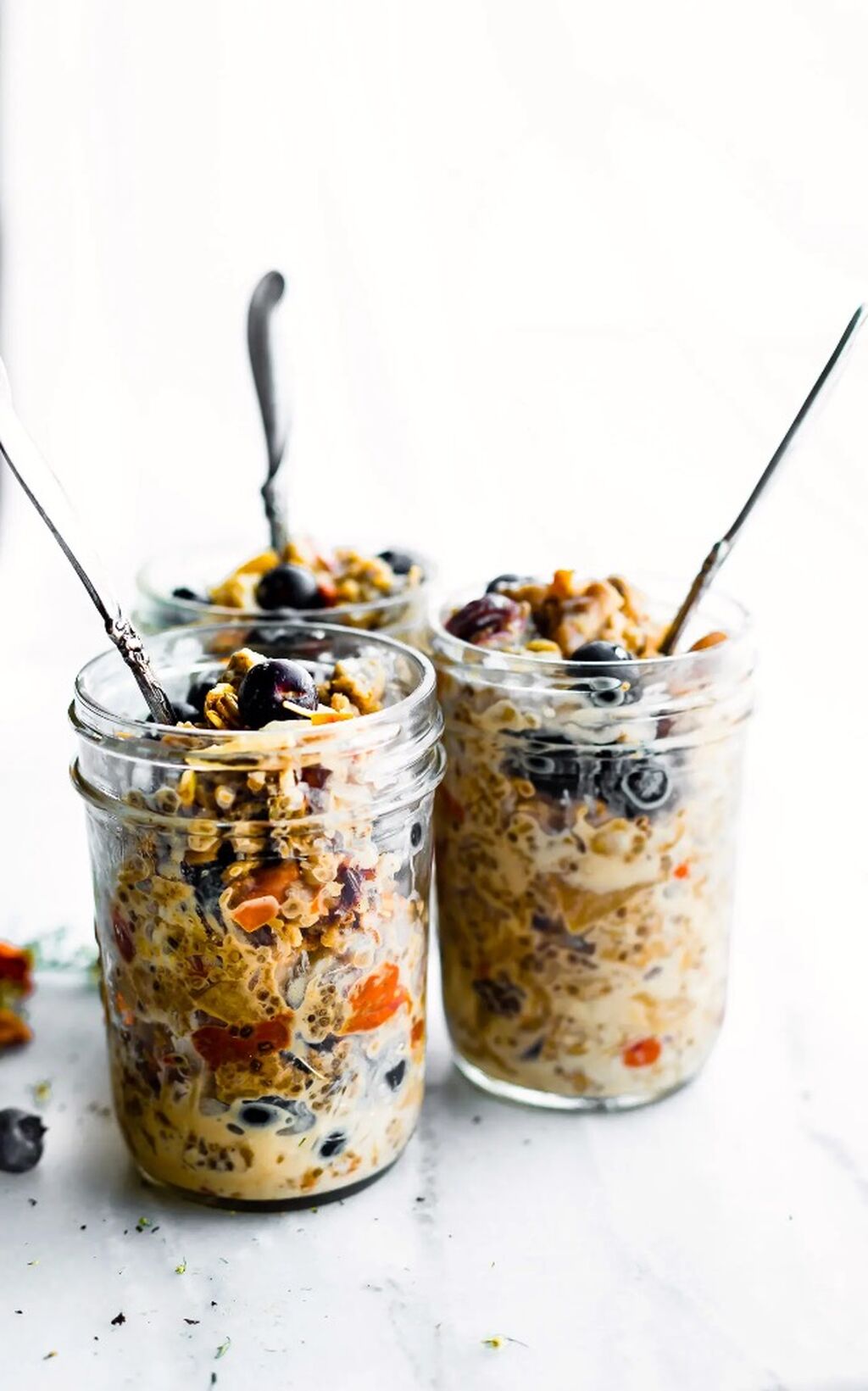 Instant pot Superfood oatmeal in jars
