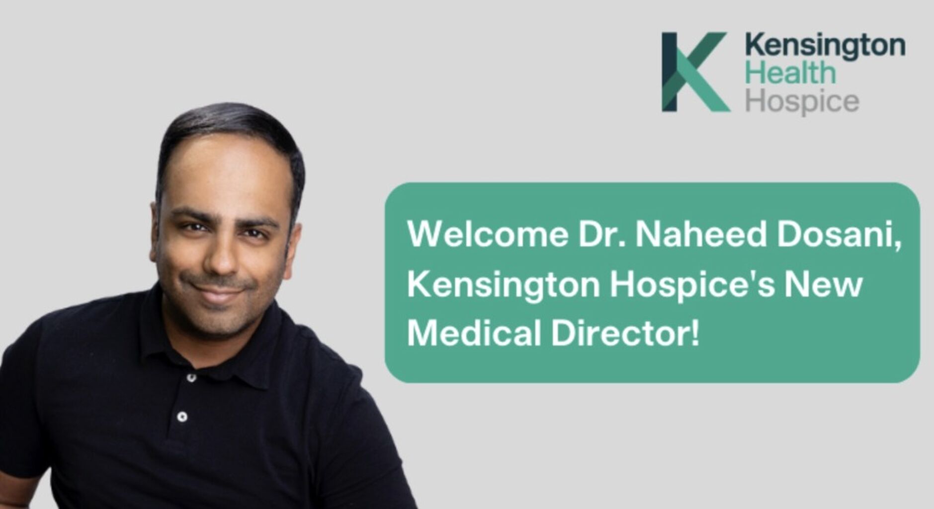 Kensington Health: New Hospice Medical Director