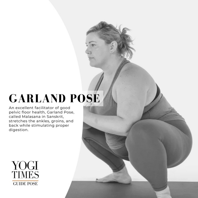 GARLAND POSE